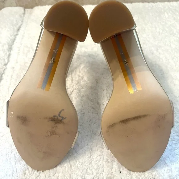 Sam Edelman Yaro Sandal Women's gold bronze Leather Ankle Strap holidays 9M - Picture 9 of 11